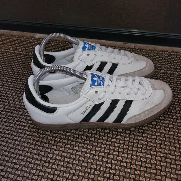 Adidas Samba Black/White/Gray OG Women's Size 7.5 Sneakers - Picture 5 of 9